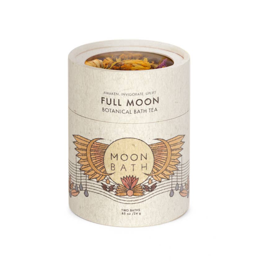 Moon Bath - FULL MOON | Botanical Bath Tea | Moon Bees Wellness LLC
